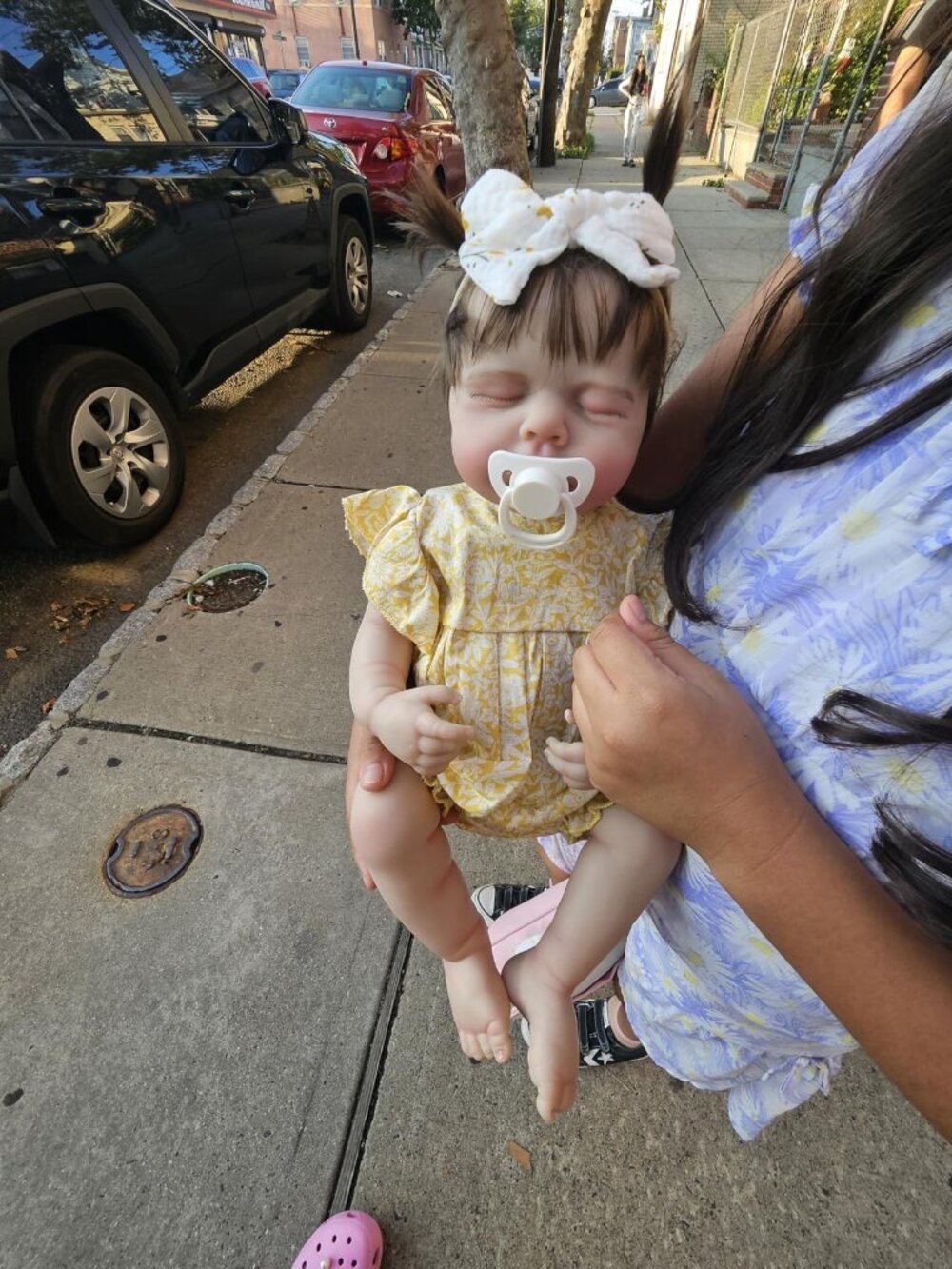 20 Inch Reborn Baby Girl Dolls Silicone Full Body Realistic Posable 3D Skin - Picture 7 of 7